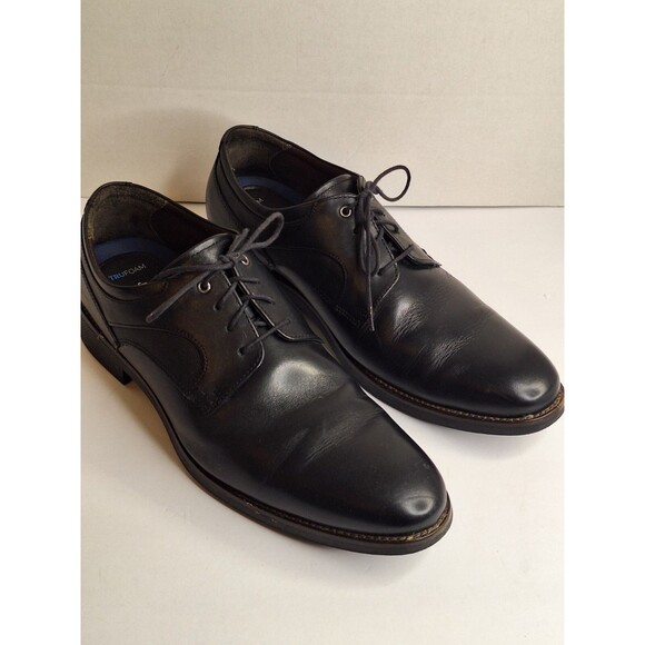 Johnston & Murphy Waterproof Gibbion Plain Toe Trufoam Dress Shoes Mens 11 Black main image 5